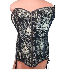 Intimate Attitudes Gothic Style Corset Top – Size 48 – New 🖤